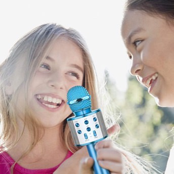 Bluetooth KaraokeMikrofon fr Kinder - 92 Geschenke für 9 bis 10 Jahre alte Mädchen