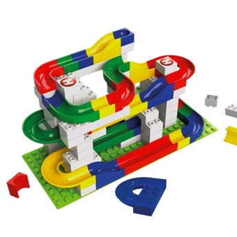 100 LEGO Duplo kompatible Murmelbahn verschiedene Sets - 69 Geschenke für 3 bis 4 Jahre alte Jungen
