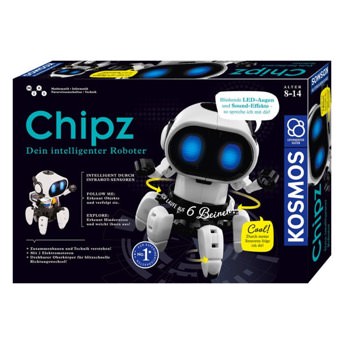 KOSMOS Chipz Roboter Bausatz - 43 coole Geschenkideen für große und kleine Roboter Fans