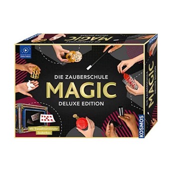 Zauberschule Magic Deluxe Plus mit 111 Zaubertricks - 97 Geschenke für 7 bis 8 Jahre alte Mädchen