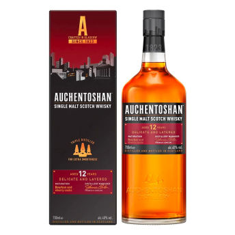Auchentoshan 12 Jahre Single Malt Scotch Whisky mit  - 46 originelle Whiskey Geschenke