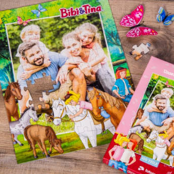 Tolles BibiTina Kinderpuzzle mit eigenem Foto - 54 einzigartige Fotogeschenke für jeden Geldbeutel