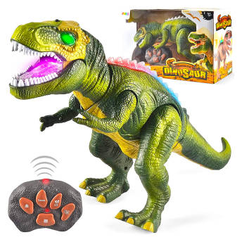 Ferngesteuerter TRex kann gehen brllen und den Kopf  - 61 originelle Dino Geschenke für kleine und große Dinosaurier Fans