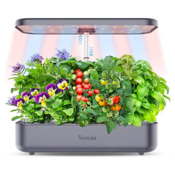 Hydroponisches Anzuchtsystem mit LEDWachstumsleuchte - Pflanzen, Ernten, Freuen: 63 großartige Geschenke für Gartenfreunde