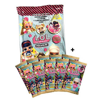 LOL Surprise Glamlife Trading Cards im Sammelbundle - 97 Geschenke für 7 bis 8 Jahre alte Mädchen