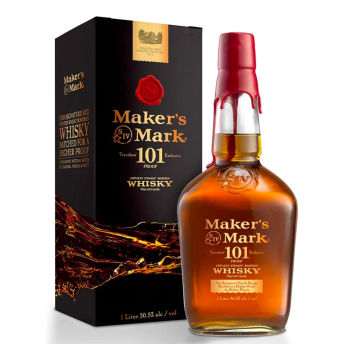 Makers Mark 101 Kentucky Straight Bourbon Whisky mit  - 46 originelle Whiskey Geschenke