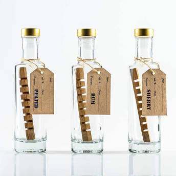 Soak Staves Box zur Veredelung von Spirituosen - 46 originelle Whiskey Geschenke