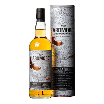 The Ardmore Legacy Highland Single Malt Scotch Whisky mit  - 46 originelle Whiskey Geschenke