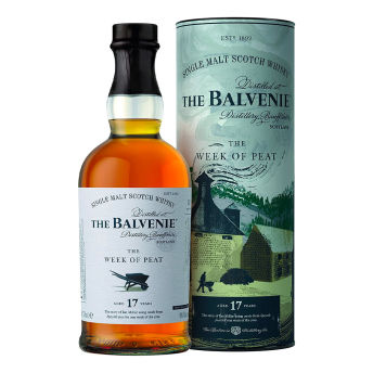 The Balvenie Week of Peat 17 Jahre Single Malt Scotch Whisky - 46 originelle Whiskey Geschenke