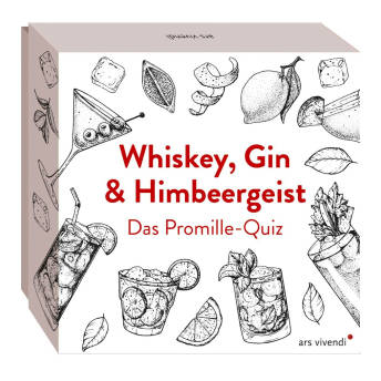 Whiskey Gin und Himbeergeist Das PromilleQuiz - 46 originelle Whiskey Geschenke