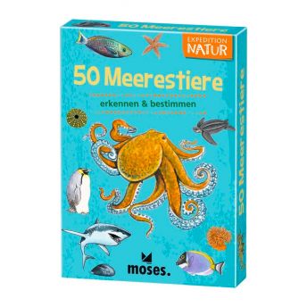 Expedition Natur 50 Meerestiere erkennen und bestimmen - 97 Geschenke für 7 bis 8 Jahre alte Mädchen