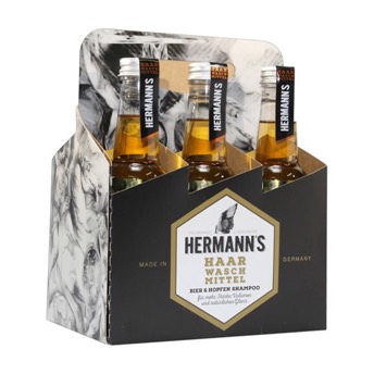 Hermanns Bier Hopfenshampoo Sixpack - 51 besondere Geschenke für Biertrinker