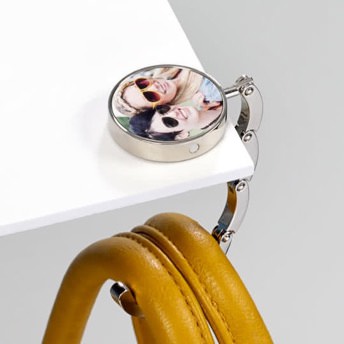 Praktischer HandtaschenHalter mit Deinem Lieblingsfoto - 62 personalisierte Geschenke für Frauen - so einzigartig wie sie selbst