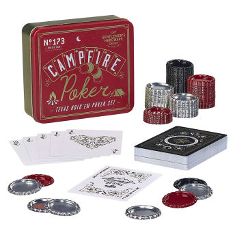 Gentlemens Hardware Campfire Poker Set - 103 originelle Geschenke für Männer, die schon alles haben