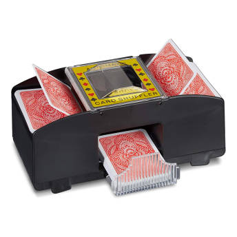 Praktische Kartenmischmaschine fr 2 Decks - 31 Poker Geschenke für leidenschaftliche Pokerspieler