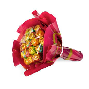 Chupa Chups Lutscher Blumenstrauss - 31 romantische Geschenke zum Valentinstag für Sie