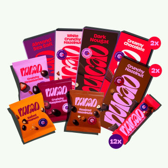 nucao Chocolate Lover Box - 62 Geschenke für Frauen ab 30 Jahren - von klassisch bis ausgefallen