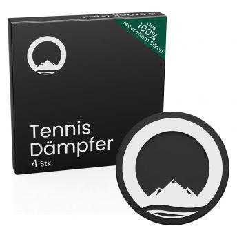 Otaro Tennisschlger Dmpfer aus 100 recyceltem Silikon - 36 originelle Tennis Geschenke für Spieler und Fans