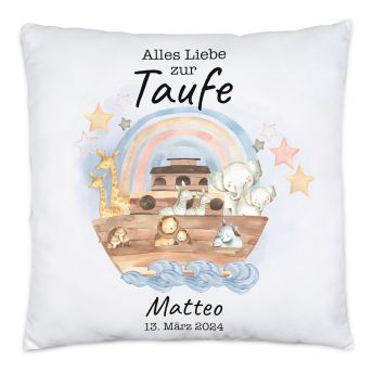 Personalisiertes Taufkissen verschiedene Designs - 207 personalisierte Geschenke für Deine Liebsten