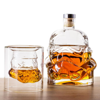 Star Wars Stormtrooper Whiskey Glas und Karaffe - 