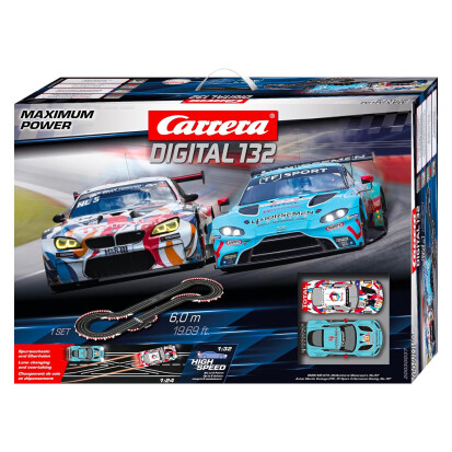 Carrera Digital 132 Maximum Power RennbahnSet - 