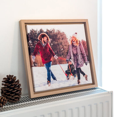 Gerahmte Fotoleinwand verschiedene Formate Gren und  - 57 Geschenke zur Goldenen Hochzeit