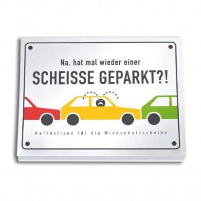 Haftnotizen Scheie Geparkt - 