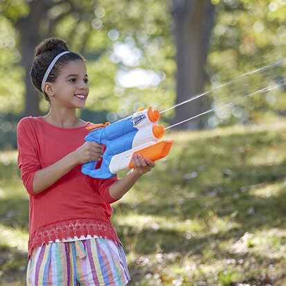 Super Soaker Twin Tide Wasserpistole mit doppelter  - 80 Geschenke für 7 bis 8 Jahre alte Jungen