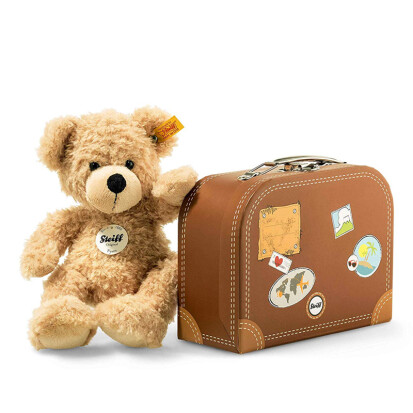 Steiff Teddybr Fynn mit Koffer - 