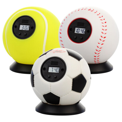 Wurf Wecker als Fuball Tennisball oder Baseball - 