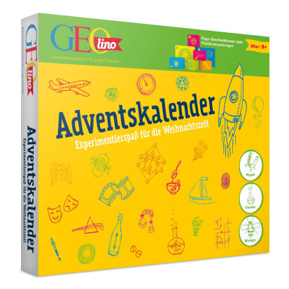 GEOlino Adventskalender mit spannenden Experimenten zum  - 