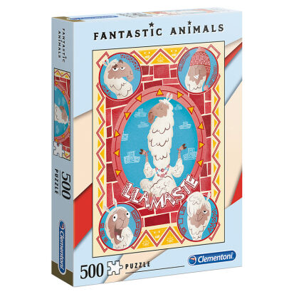 Lustiges Lama Puzzle Llamaste mit 500 Teilen - 