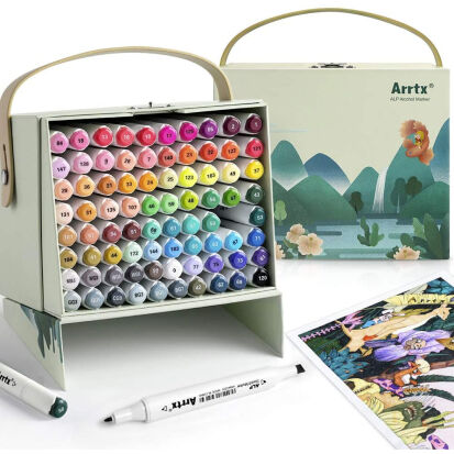 80 tlg Arrtx Marker Stifte Set fr Illustration  - 