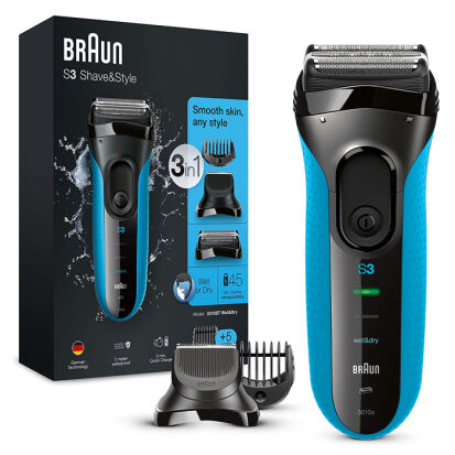 Braun Series 3 Elektrorasierer und Barttrimmer mit 5  - 