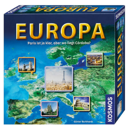 Europa GeografieSpiel fr die ganze Familie - 