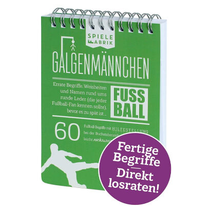 Galgenmnnchenspiel fr Fuballfans - 