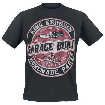 Garage Built TShirt von King Kerosin - 45 originelle Geschenke für leidenschaftliche Motorradfahrer