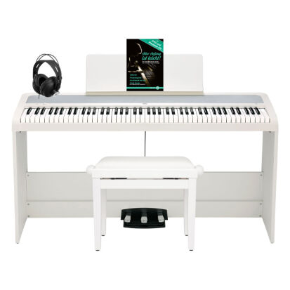 Korg B2SP WH Digitalpiano Deluxe Set in wei - 