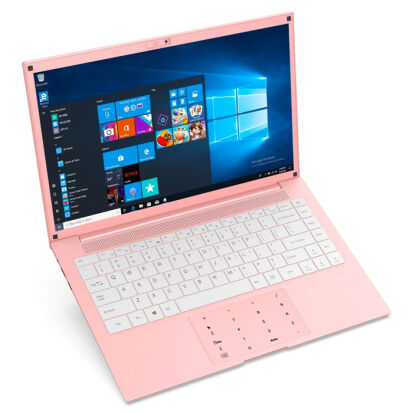 Laptop mit 14 Zoll Display Windows 10 und Gehuse in rosa - 76 Geschenke für 15 bis 16 Jahre alte Mädchen