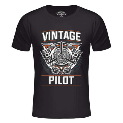 TShirt Vintage Pilot - 