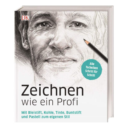 Zeichnen wie ein Profi Mit Bleistift Kohle Tinte  - 