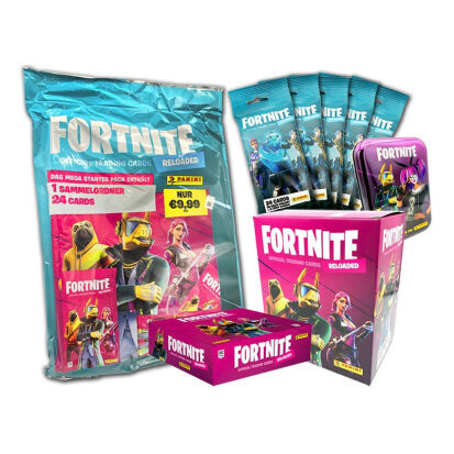 Fortnite Reloaded Trading Cards im MegaBundle - 