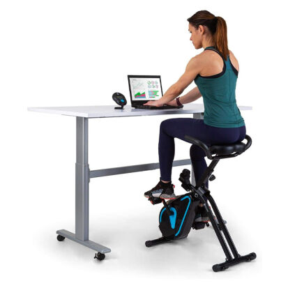 Fahrrad Heimtrainer fr den Schreibtisch - 59 lustige und praktische Geschenke für das Home Office