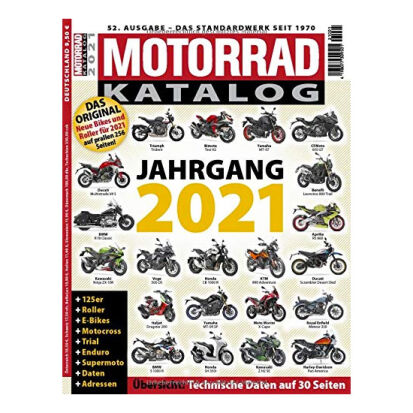 Taschenbuch MotorradKatalog 2021 - 45 originelle Geschenke für leidenschaftliche Motorradfahrer