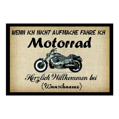 Personalisierte Fumatte fr Motorradfahrer - 45 originelle Geschenke für leidenschaftliche Motorradfahrer