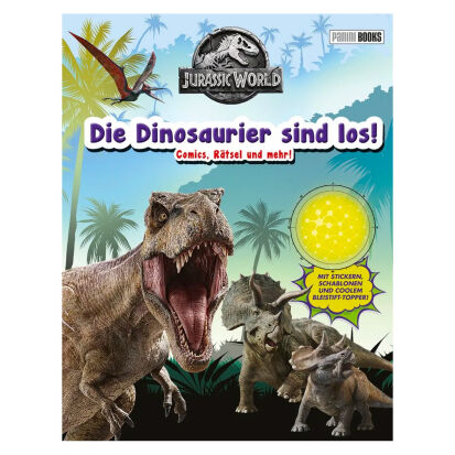 Jurassic World Die Dinosaurier sind los Comic Rtsel  - 