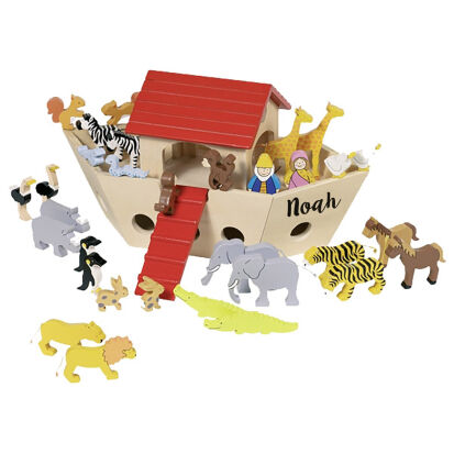 Personalisierbare Arche Noah aus Holz - 32 tolle Geschenke zur Taufe