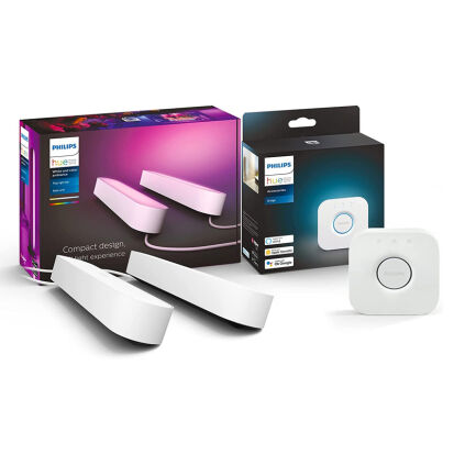 Philips Hue Play Lightbar Set mit App und Sprachsteuerung - 59 lustige und praktische Geschenke für das Home Office