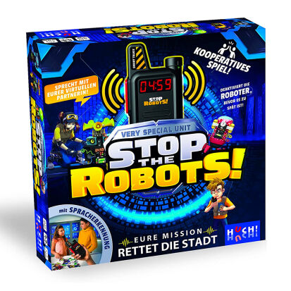 Stop the Robots Actionreiches Gesellschaftsspiel fr 16  - 