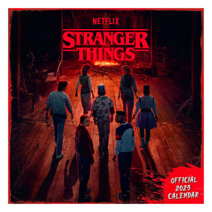 Stranger Things Wandkalender 2023 - 